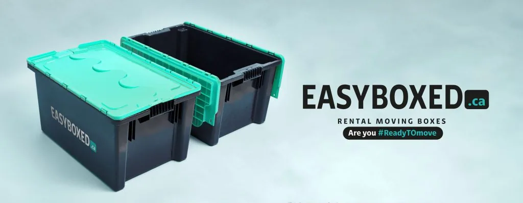 easy boxed plastic bins