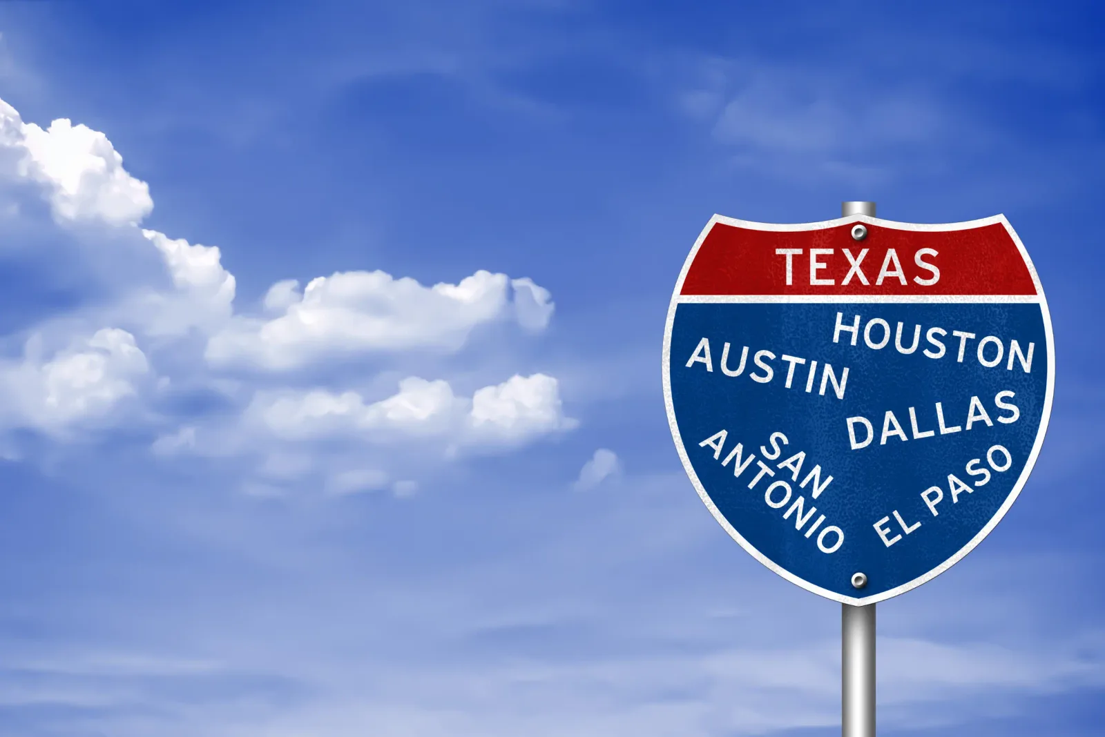 texas pros cons sign highway