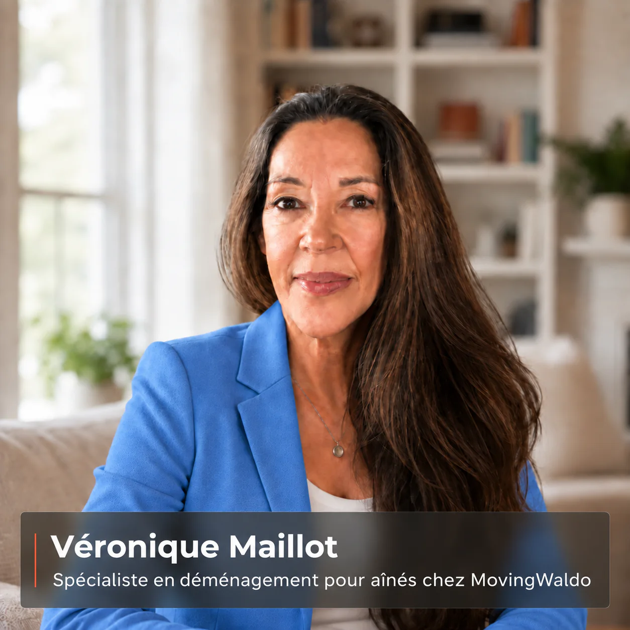 Véronique Maillot, spécialiste du déménagement pour personnes aînées chez MovingWaldo