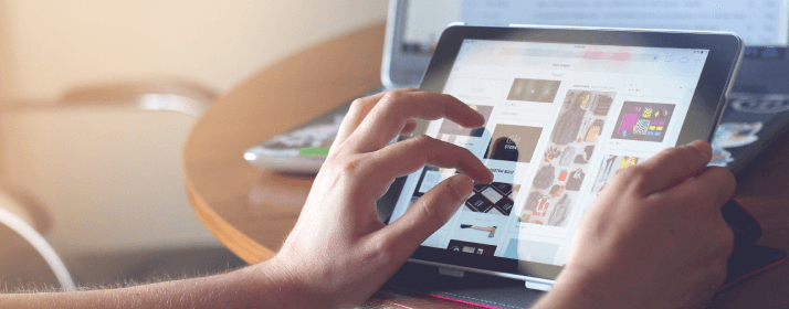 Looking for one of the best internet providers in winnipeg on tablet AEBC