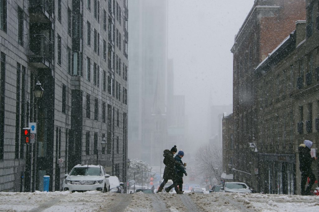 hiver montrealais