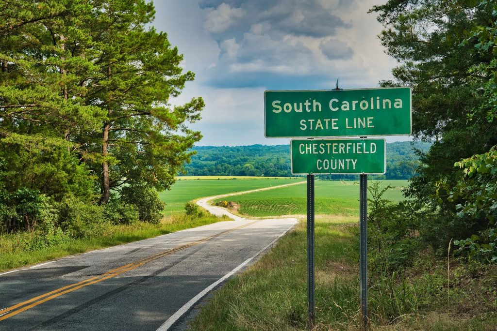North Carolina South Carolina State Line, Pageland, United States