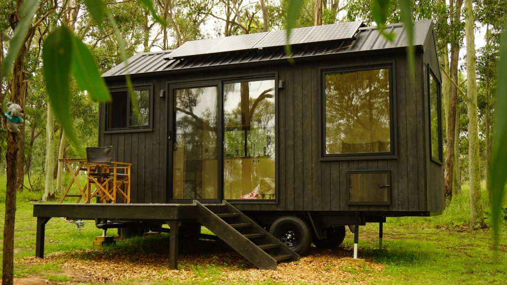 1. Tiny house on wheels