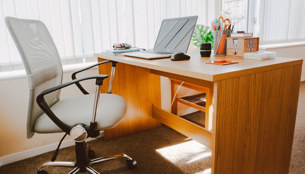 9. Opt for an ergonomic chair to make your desk more comfortable