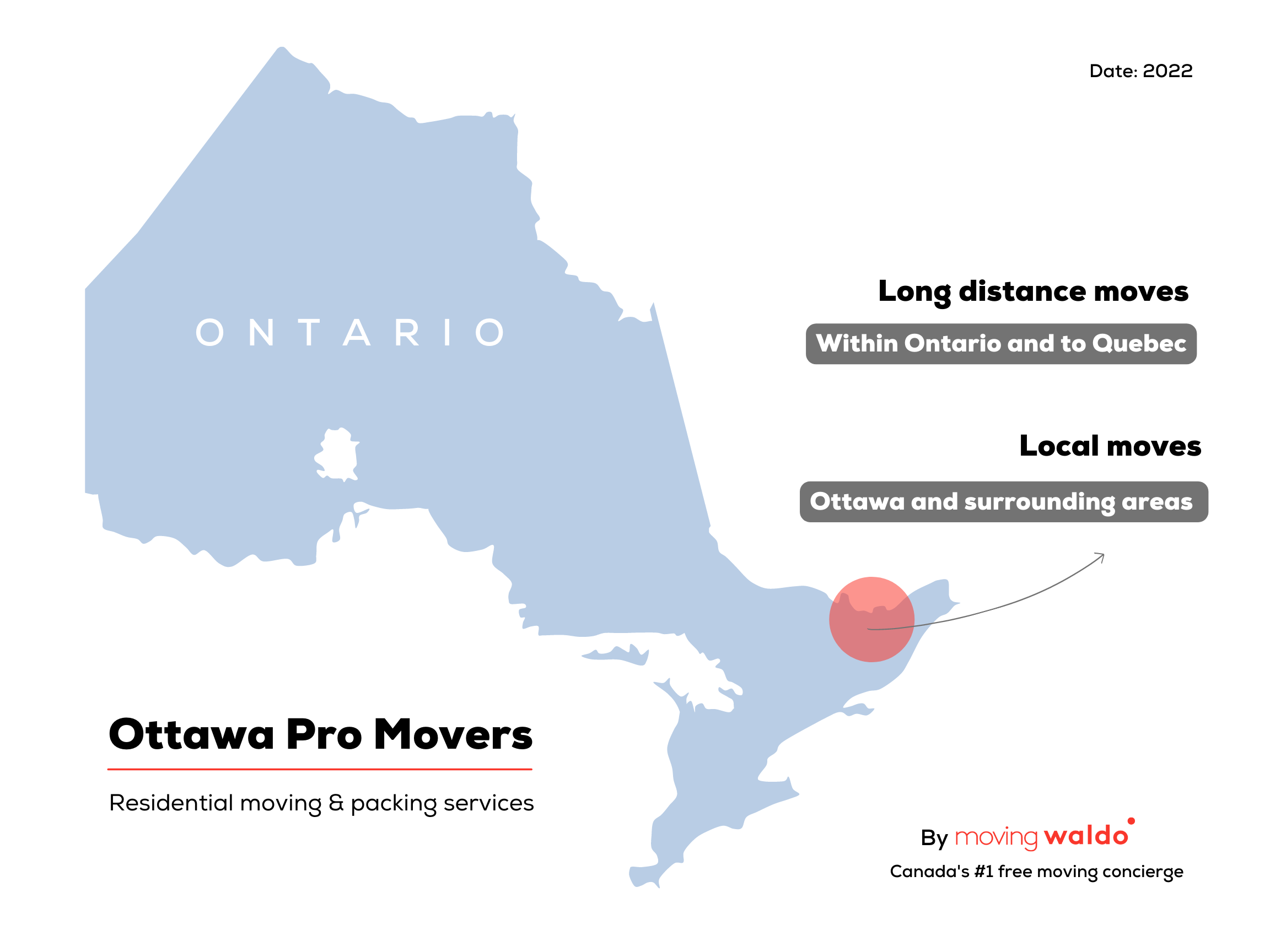 Ottawa Pro Movers - Map