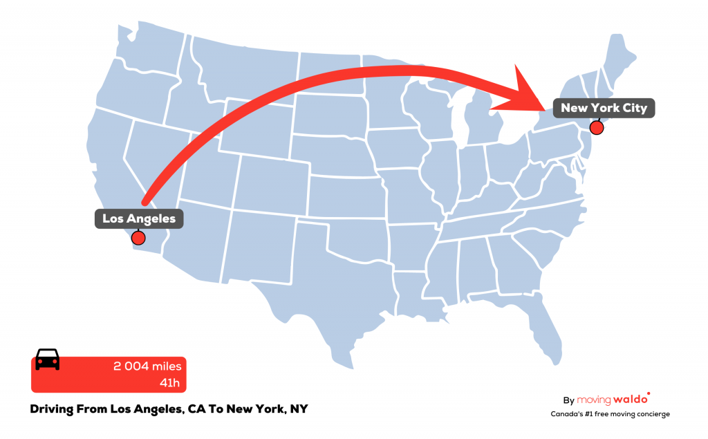Ontario California To New York