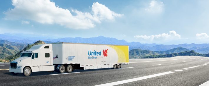 united van lines canada truck