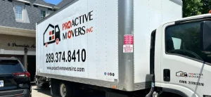 Proactive Movers Inc truck