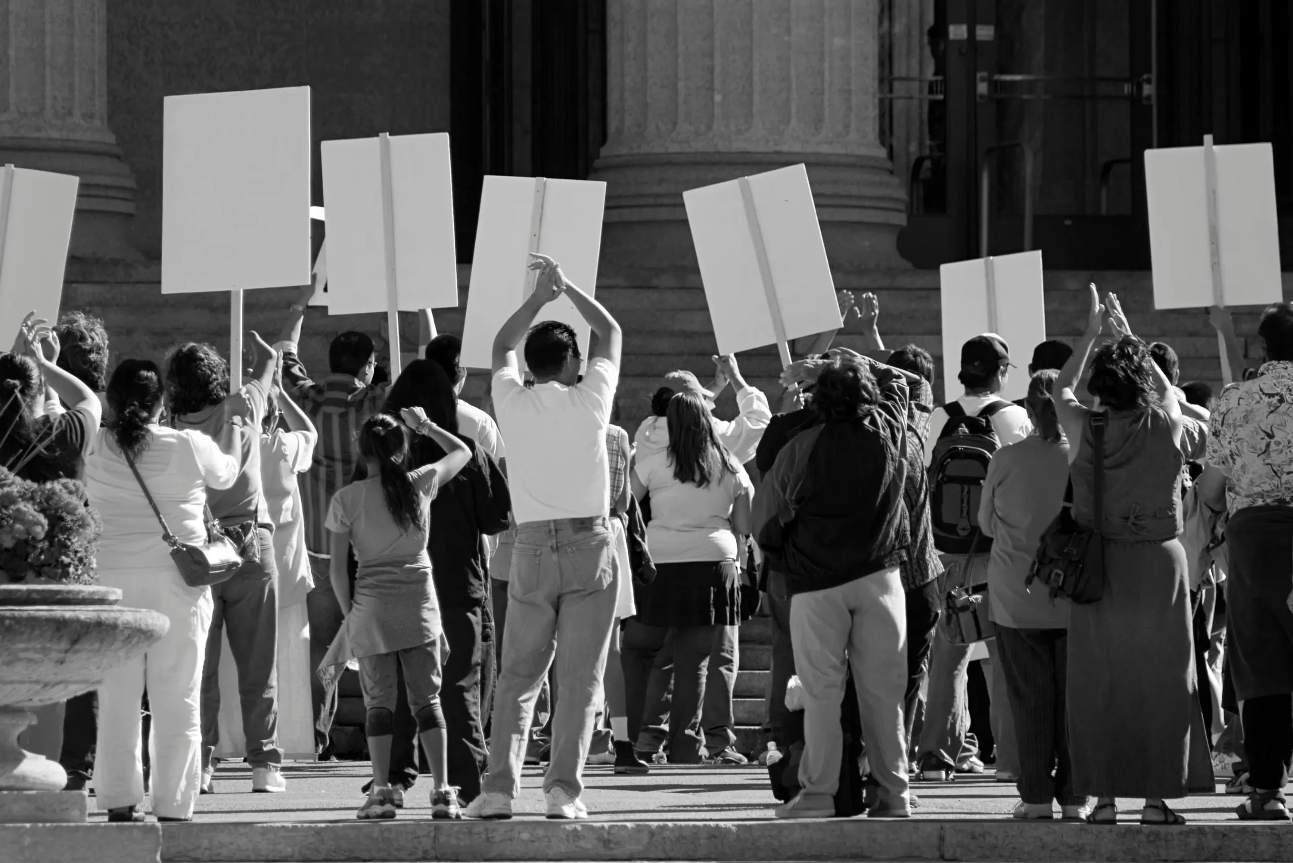 protest in texas