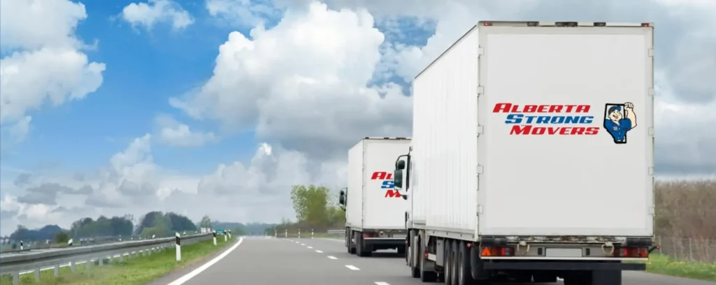 Alberta Strong Movers Truck