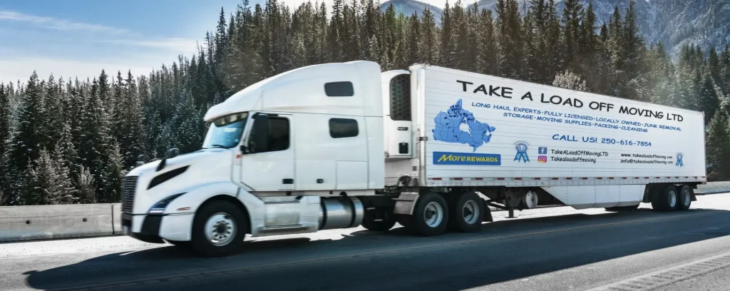 take a load off moving truck