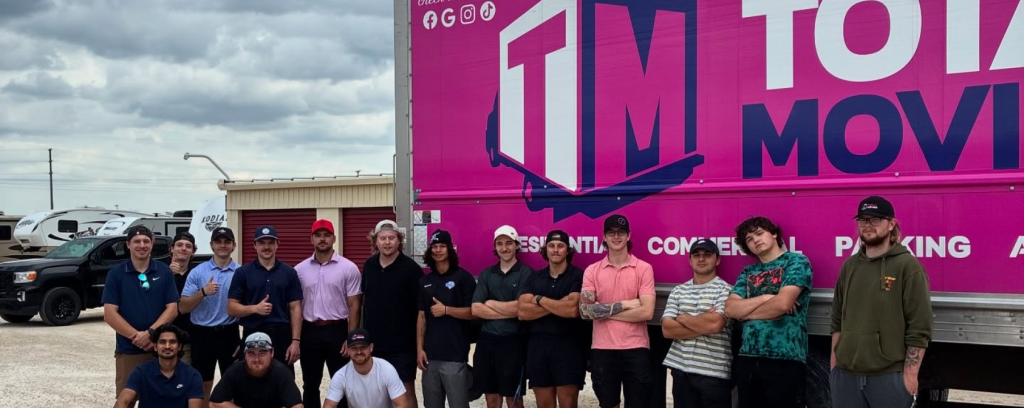 Total Moving Winnipeg truck and team