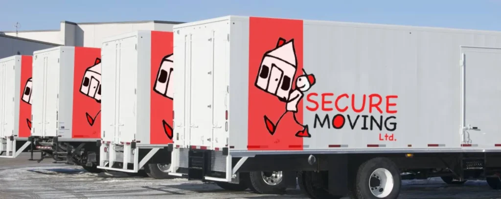 Secure moving trucks