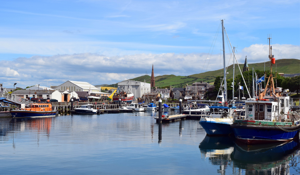 7. Girvan, Scotland 7. Girvan, Scotland - cheapest places to live in the uk