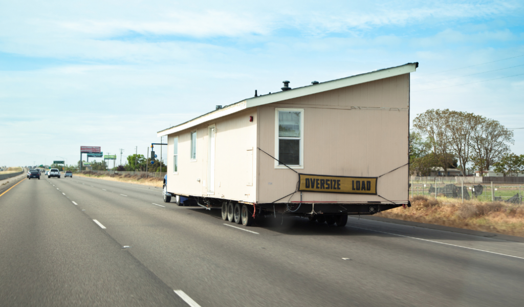 moving a mobile home moving a mobile home