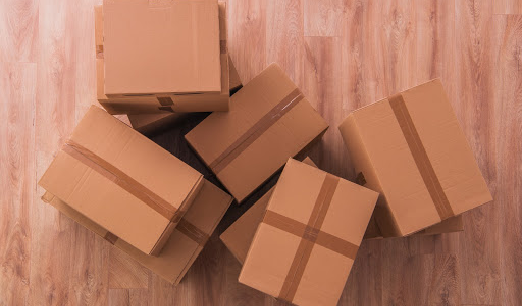 Cardboard boxes