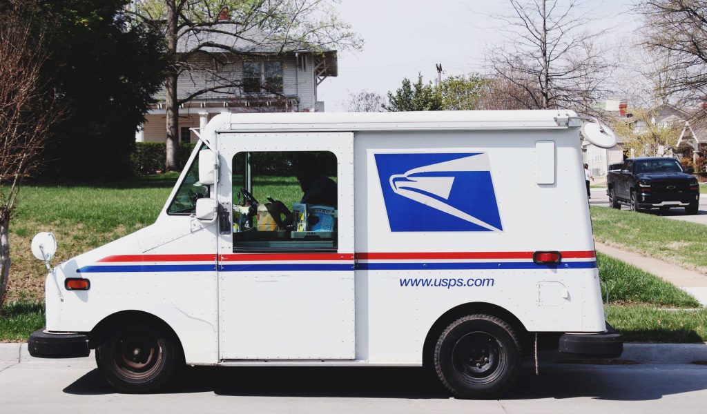 USPS Mail truck