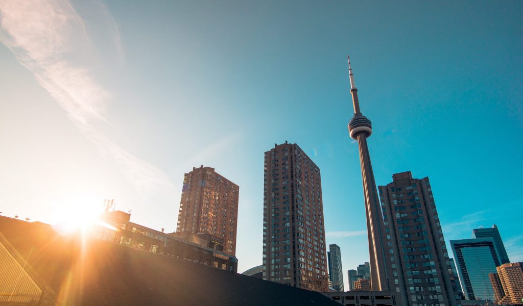 Toronto view CN Tower